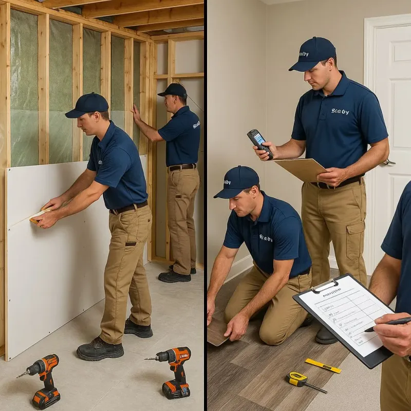 Repairs and Reconstruction process in Ipswich, SD
